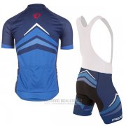 2017 Fahrradbekleidung Pearl Izumi Blau 1 Trikot Kurzarm und Tragerhose